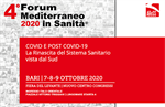 L'A.I.O.P. Puglia al Forum Mediterraneo in Sanità 2020
